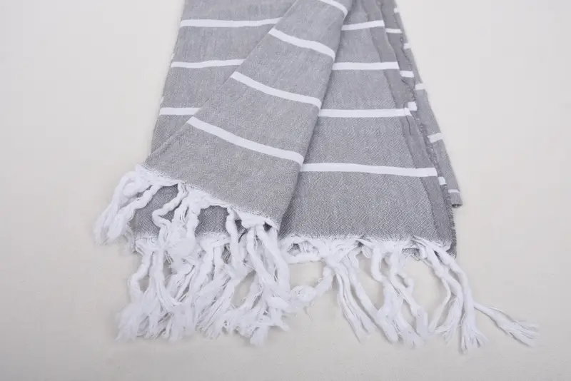 Unique Wedding Gift, Bridal Shower Favors, 70x36 Cotton Striped Towel, Wedding Gift Ideas, Bachelorette Party Gifts Bridesmaids, Quick-dry towel - 8