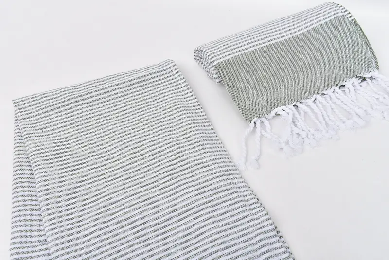 Personalized Bridesmaid Gift, Monogram Kitchen Towel, Home Decor Gifts, 40x18 Cotton Striped Towel, Personalized Gift, Turkish Tea Towel - 7