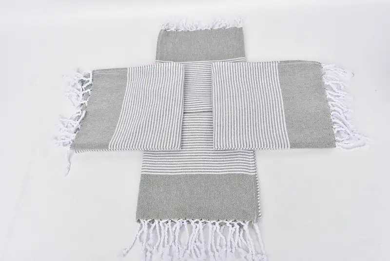 Personalized Bridesmaid Gift, Monogram Kitchen Towel, Home Decor Gifts, 40x18 Cotton Striped Towel, Personalized Gift, Turkish Tea Towel - 6