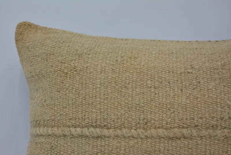 Interior Designer Pillow, 16x24 Beige Cushion Cover, Cushion, Antique Pillows, Morroccon Kilim Cushion Pillow Sham, Vintage Pillow - 2
