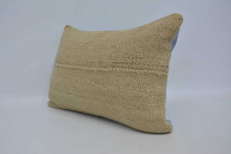 Interior Designer Pillow, 16x24 Beige Cushion Cover, Cushion, Antique Pillows, Morroccon Kilim Cushion Pillow Sham, Vintage Pillow - 4
