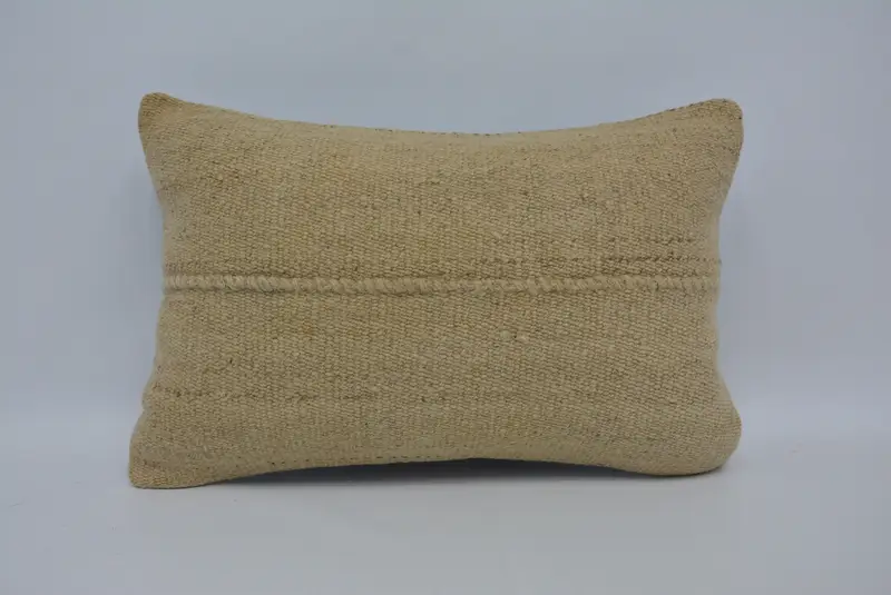Interior Designer Pillow, 16x24 Beige Cushion Cover, Cushion, Antique Pillows, Morroccon Kilim Cushion Pillow Sham, Vintage Pillow - 1