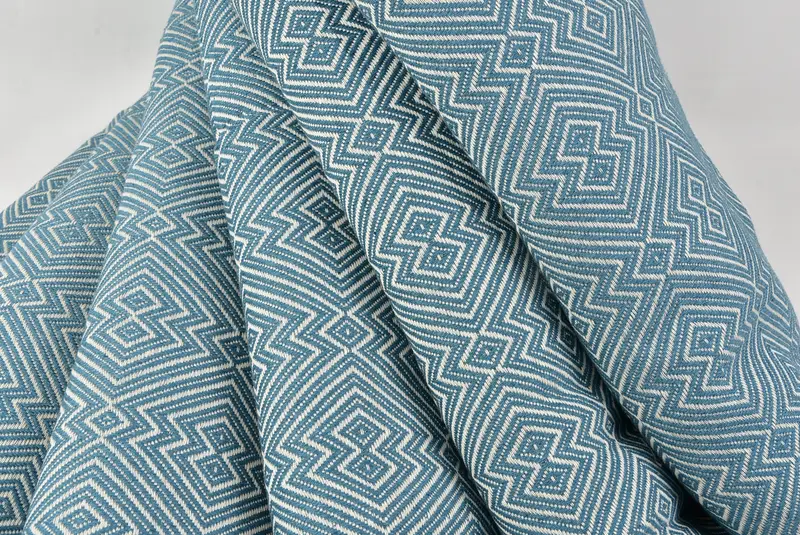 Personalized Blanket, Unique Gift, Woven Throw Blanket, Tablecloth, 92x80 Cotton Diamond Towel, Custom Shower Curtain, Turkish Blanket Throw - 5