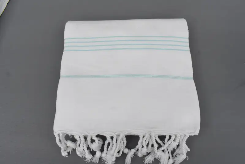 Lightweight Turkish towel, Large Turkish Towel, Housewarming Gift, 70x40 Cotton Striped Towel, Bachelorette Party Gifts Bridesmaids, Bride Gift - 6