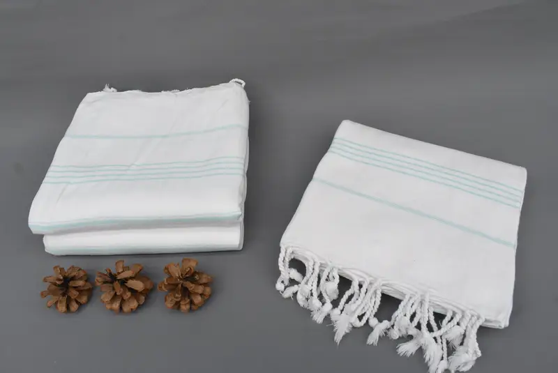 Lightweight Turkish towel, Large Turkish Towel, Housewarming Gift, 70x40 Cotton Striped Towel, Bachelorette Party Gifts Bridesmaids, Bride Gift - 7