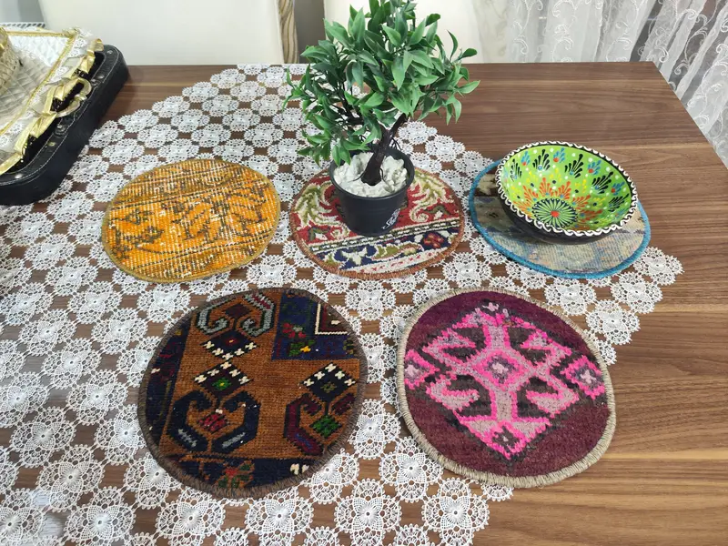 ボヘミアン ピンナップ スタイル プレースマット、ミリタリー レイブ テーマ プレースマット