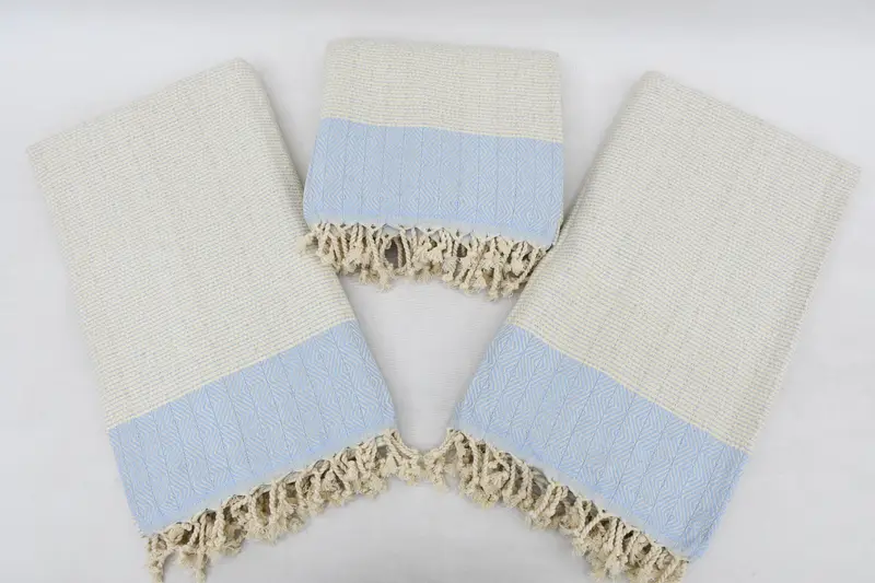 Oversized Beach Towel, Best Beach Towel, Turkish Towel USA, Monogram Turkish Towel, Towel With Name, Wedding Gift Ideas, 70x40 Cotton Diamond Towel - 8