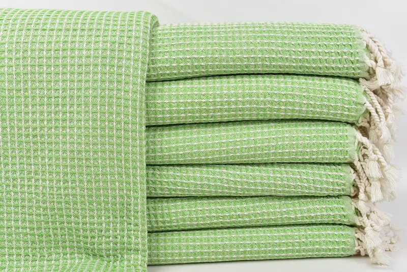 Holiday Towel, 68x36 Cotton Waffle Towel, Gift For Him, Personalized Towel, Best Friend Christmas Gift, Sand-Resistant Peshtemal, Turkish hand towel - 1