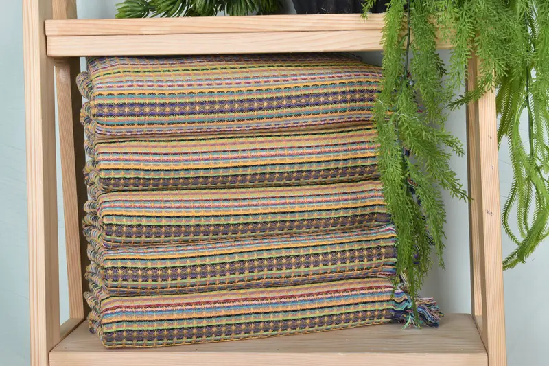 Handmade Turkish bath towel for summer vacation, 70x40 Cotton Waffle Towel, Handmade Gift, Cotton towel, Birthday Gift, Personalized Turkish Towel - 2
