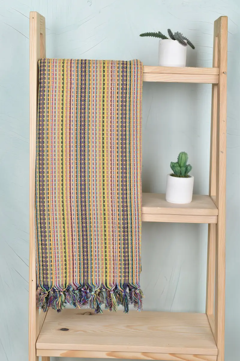 Handmade Turkish bath towel for summer vacation, 70x40 Cotton Waffle Towel, Handmade Gift, Cotton towel, Birthday Gift, Personalized Turkish Towel - 8