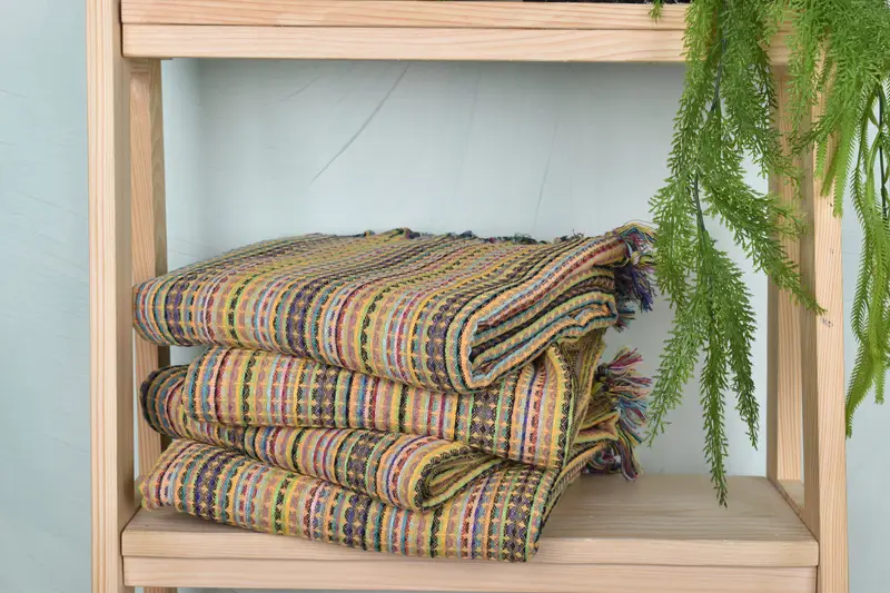 Handmade Turkish bath towel for summer vacation, 70x40 Cotton Waffle Towel, Handmade Gift, Cotton towel, Birthday Gift, Personalized Turkish Towel - 7