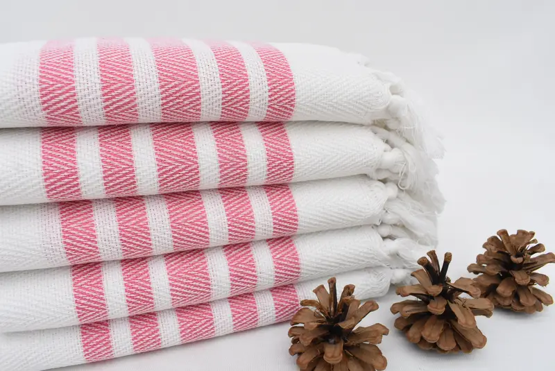 Bridal Shower Favors, Custom Hand Towel, Christmas Gift, 36x24 Cotton Herringbone Towel, Turkish Hand Towel, Bachelor Towel, Wedding Gift - 2
