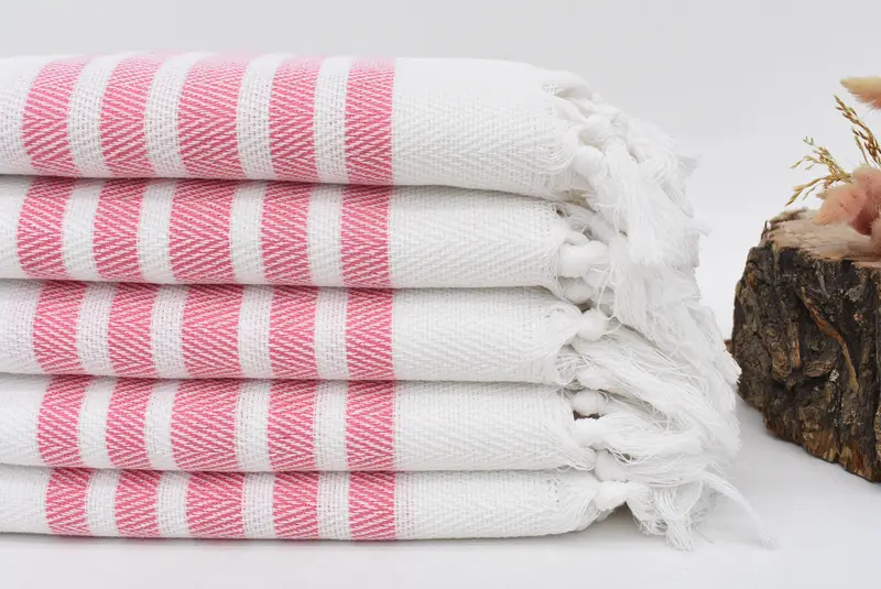 Bridal Shower Favors, Custom Hand Towel, Christmas Gift, 36x24 Cotton Herringbone Towel, Turkish Hand Towel, Bachelor Towel, Wedding Gift - 1
