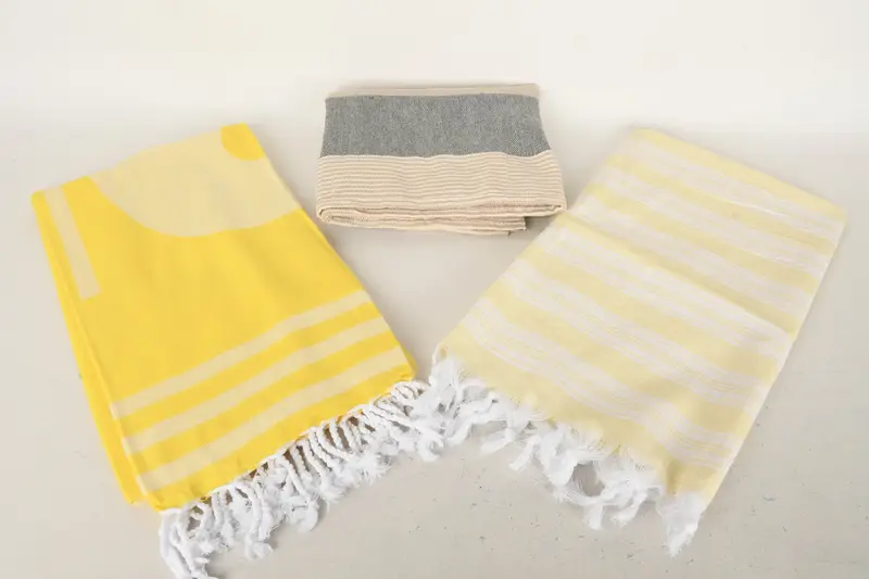 Beach towel, 70x40 Cotton Set of 8 Towel, Quick-dry peshtemal, Bridesmaid Proposal Gift, Oversized Beach Towel, Peshtemal Towel USA, Organic towel - 5