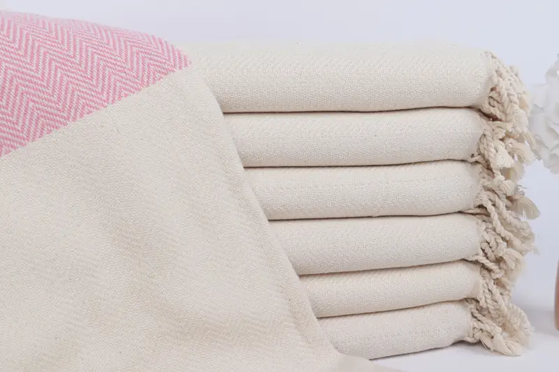 Spa Gift Towel, Handwoven Turkish Towel, 70x36 Cotton Zig zag Towel, Summer Gift, Gift Boxes Towel, Bachelorette Party Gift, Bridal Shower Gift - 1