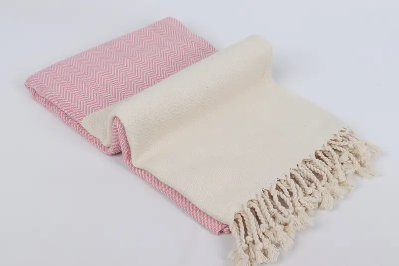 Spa Gift Towel, Handwoven Turkish Towel, 70x36 Cotton Zig zag Towel, Summer Gift, Gift Boxes Towel, Bachelorette Party Gift, Bridal Shower Gift - 6