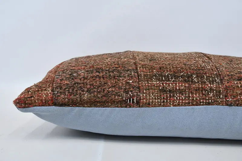 Gift Pillow, 16x36 Brown Pillow Case, Cushion Case, Kilim Pillow Cover, Ethnical Kilim Rug Pillow, Personalized Gift Pillow Cushion Cover - 5