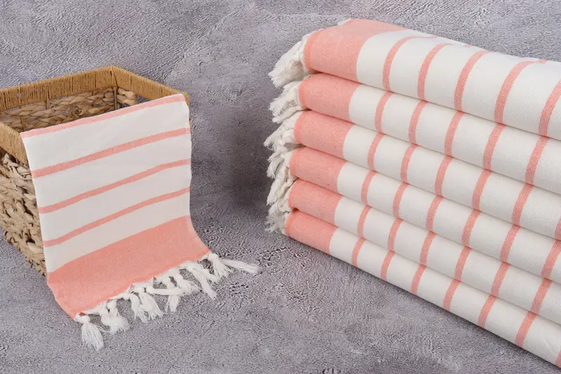 Wedding Gift, 36x18 Cotton Striped Towel, Personalized Gifts, Best Friend Gift, Personalized Dish Towel, Gift For The Home Decor, Monogram Tea Towel - 3