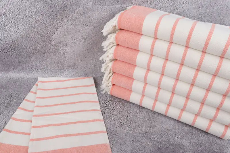 Wedding Gift, 36x18 Cotton Striped Towel, Personalized Gifts, Best Friend Gift, Personalized Dish Towel, Gift For The Home Decor, Monogram Tea Towel - 2