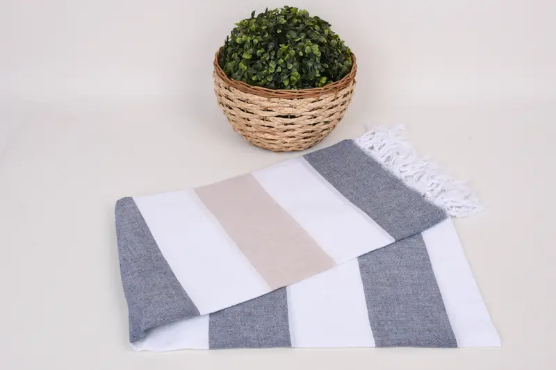 Welcome Wedding Gift, Custom Beach Towel, Personalized Turkish Towel, Girls Weekend Getaways Ideas, 70x40 Cotton Striped Towel, Turkish Towel USA - 4
