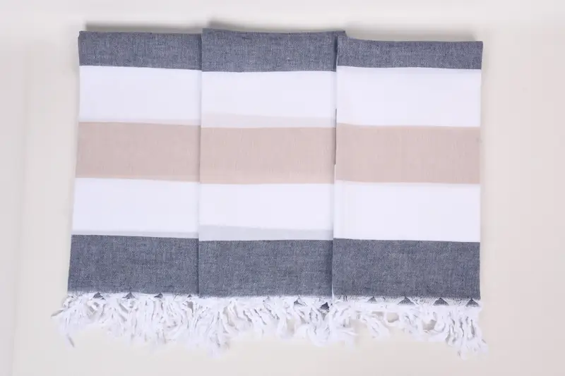 Welcome Wedding Gift, Custom Beach Towel, Personalized Turkish Towel, Girls Weekend Getaways Ideas, 70x40 Cotton Striped Towel, Turkish Towel USA - 7
