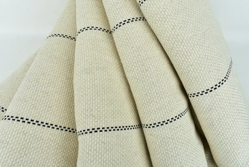 Bridesmaid Gifts, Turkish Blanket, Gift For Wedding Day, Personalized Blanket, 104x96 Linen Striped Towel, Organic Beach Blanket, Bachelorette Favor - 5