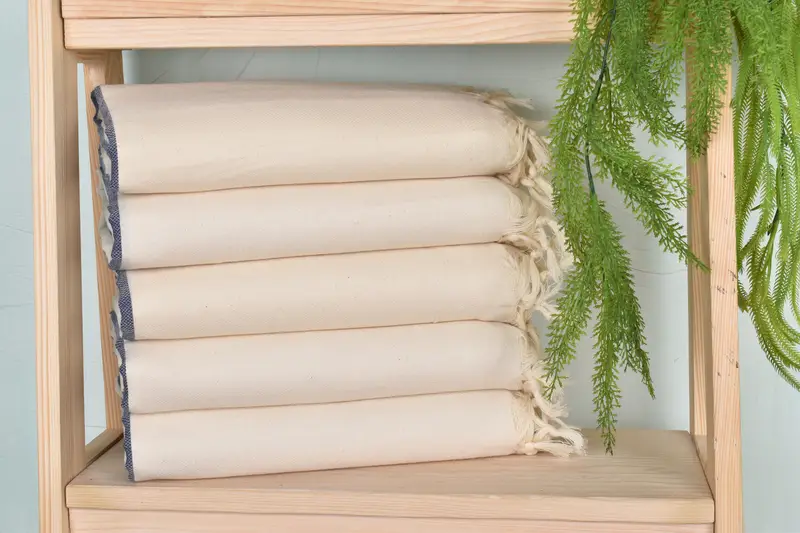 Quick-drying peshtemal towel for poolside, Gift For Best Friend, Custom Towel, Turkish bath towel, Wedding Favors, 70x40 Cotton Striped Towel - 1