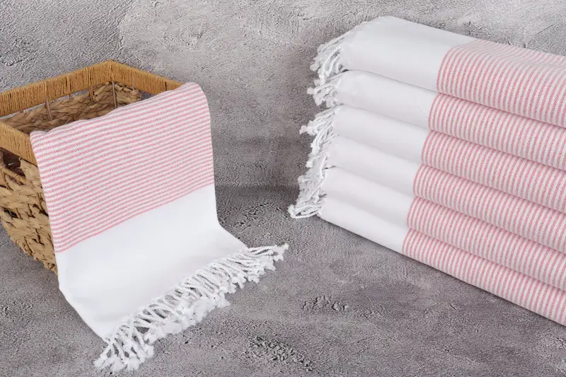 Merry Christmas Gifts, 70x36 Cotton Striped Towel, Bath towel, Bridal Shower Gift, Bachelor Bachelorette Party Favors, Pool Towels, Beach Size Towel - 3