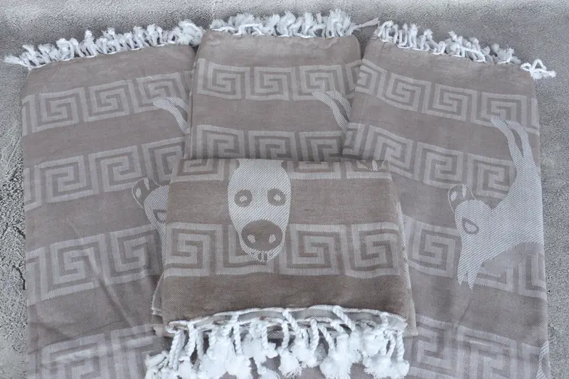 Xmas Gifts, Summer Gift, Turkish bath towel for spa, Personalized Turkish Towel, 70x40 Cotton Patterned Towel, Beach Wedding Favor, Handmade Gift - 5