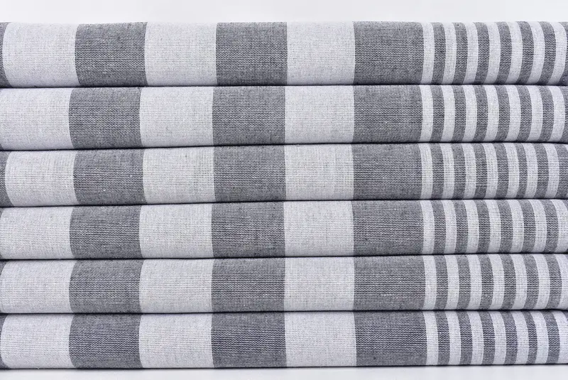 68x36 Cotton Striped Towel, Handmade Turkish Towel, Bridesmaid Gifts, Housewarming Gift, Grandma Gift, Lightweight towel, Lightweight Turkish towel - 2