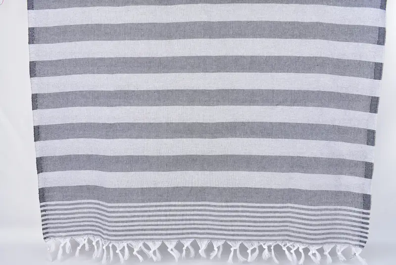 68x36 Cotton Striped Towel, Handmade Turkish Towel, Bridesmaid Gifts, Housewarming Gift, Grandma Gift, Lightweight towel, Lightweight Turkish towel - 8