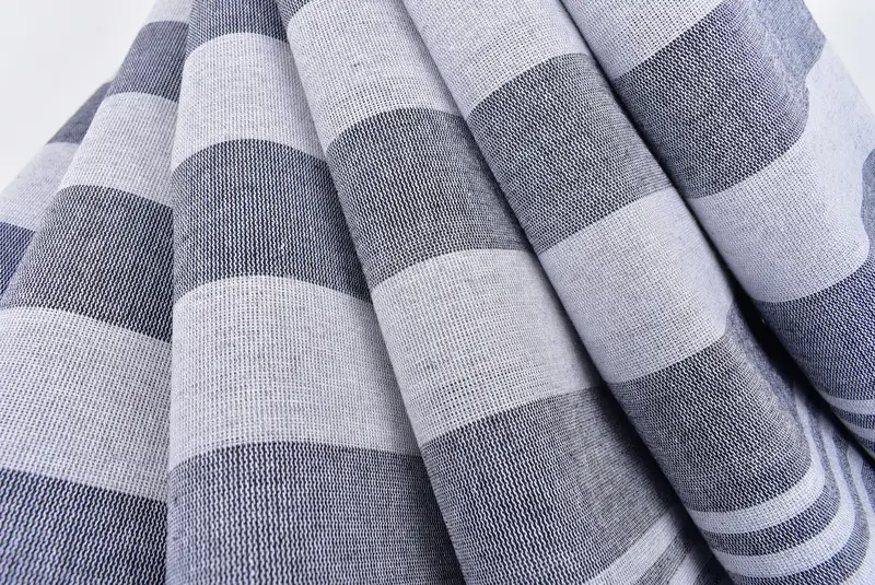 68x36 Cotton Striped Towel, Handmade Turkish Towel, Bridesmaid Gifts, Housewarming Gift, Grandma Gift, Lightweight towel, Lightweight Turkish towel - 5