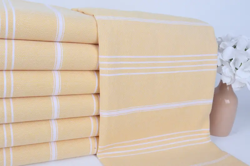 Engagement Gift, 70x40 Cotton Striped Towel, Turkish beach towel, Personalized Wedding Gift, Best Wedding Gift, Personalized Bridesmaid Gift - 2