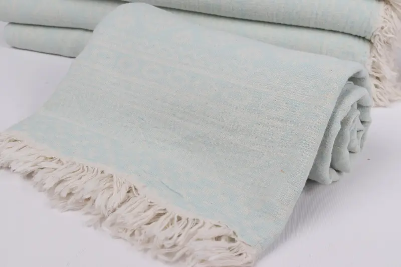 Thin towel, Girls Weekend Favors, Holiday Towel, Monogrammed Beach Towel, Spa Gift, Bachelorette Party Decorations, 68x36 Cotton Geometric Towel - 5