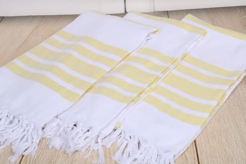 Beach Towel Personalized, Hammam towel, Gift For Coworker, Bridesmaid Gift, Turkish Bath Towel USA, Home Decor Gifts, 70x40 Cotton Herringbone Towel - 6