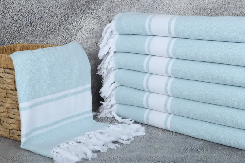 Turkish Towel Beach, 70x40 Cotton Striped Towel, Towel With Name, Personalized Gift, Personalized Towel, Bachelorette Party Favors Beach - 3