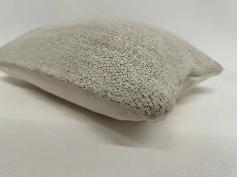 Home Decor Pillow, Natural Pillow Sham, Pillow Sham, Kilim Pillow Cover, 12x20 White Cushion Case, Kilim Cushion Sham, Crochet Pattern Cushion - 6