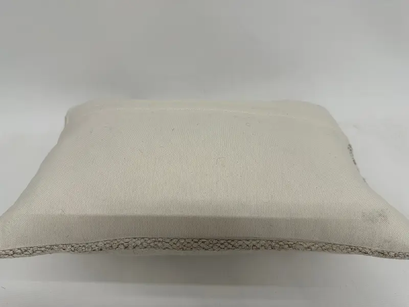 Home Decor Pillow, Natural Pillow Sham, Pillow Sham, Kilim Pillow Cover, 12x20 White Cushion Case, Kilim Cushion Sham, Crochet Pattern Cushion - 7