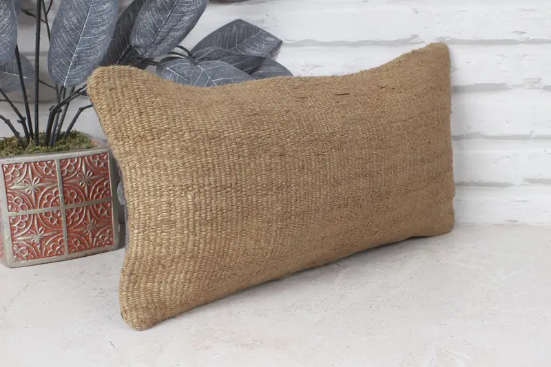 Pillow for Couch, Pillow for Sofa, 8x16 Beige Cushion Cover, Home Decor Pillow, Handwoven Pillow Case, Southwestern Pillow Sham, Cushion Cover - 4