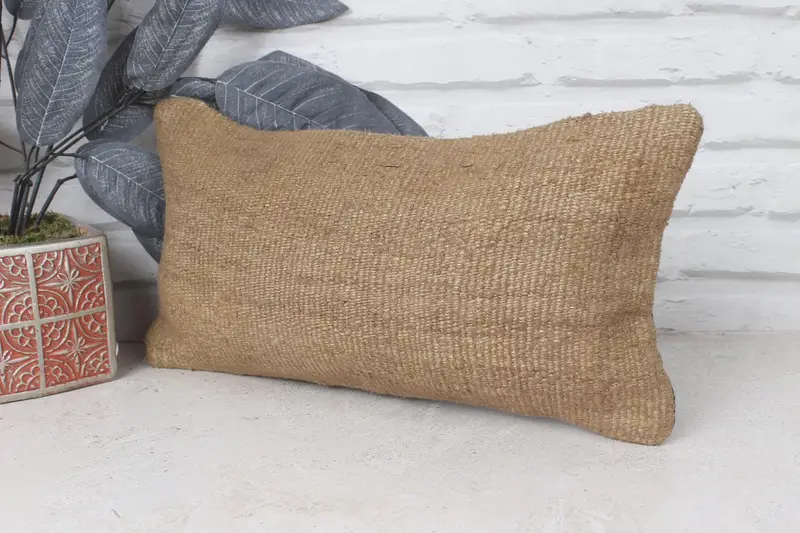 Pillow for Couch, Pillow for Sofa, 8x16 Beige Cushion Cover, Home Decor Pillow, Handwoven Pillow Case, Southwestern Pillow Sham, Cushion Cover - 3