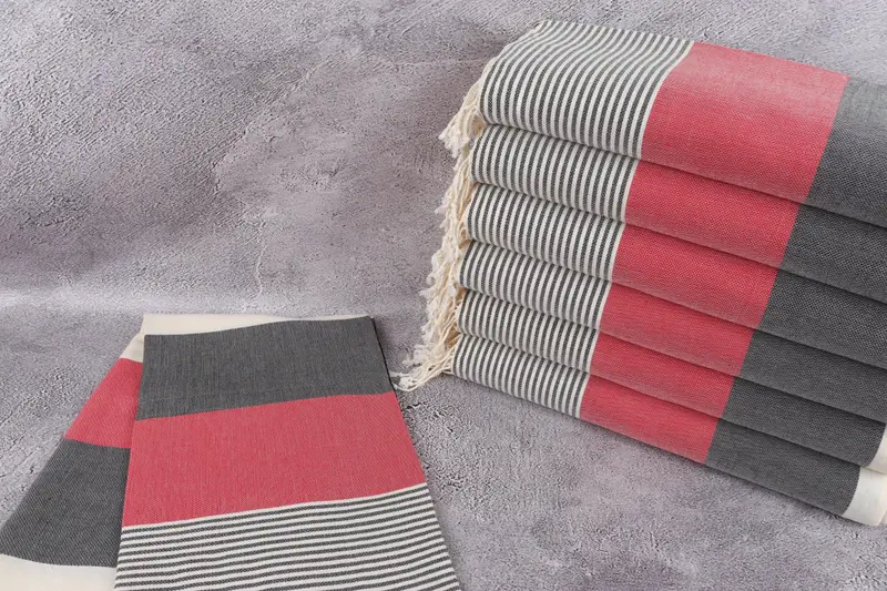 68x40 Cotton Striped Towel, Personalized Towel Gift, Gift For Her, Absorbent Turkish towel, Gift Boxes Towel, Guest Towel, Home Decor Gifts - 2