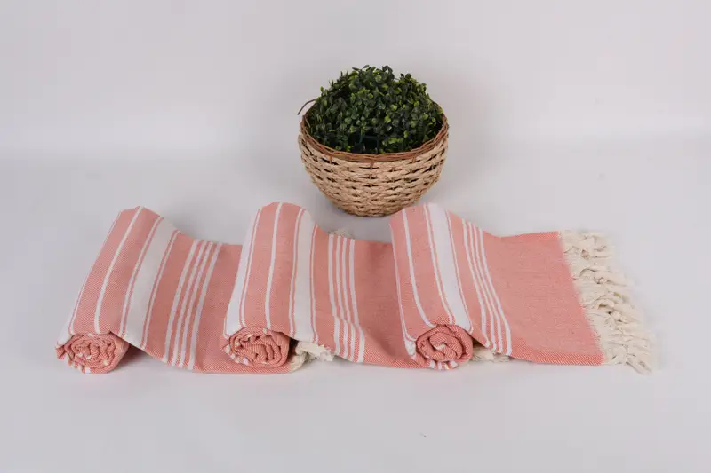 Hammam towel, Bridesmaid Gift, Personalized Turkish Towel, 70x40 Cotton Herringbone Towel, Wedding Anniversary Gift, Engagement Gift, Guest Towel - 8