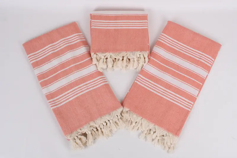 Hammam towel, Bridesmaid Gift, Personalized Turkish Towel, 70x40 Cotton Herringbone Towel, Wedding Anniversary Gift, Engagement Gift, Guest Towel - 6