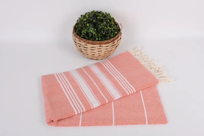 Hammam towel, Bridesmaid Gift, Personalized Turkish Towel, 70x40 Cotton Herringbone Towel, Wedding Anniversary Gift, Engagement Gift, Guest Towel - 4