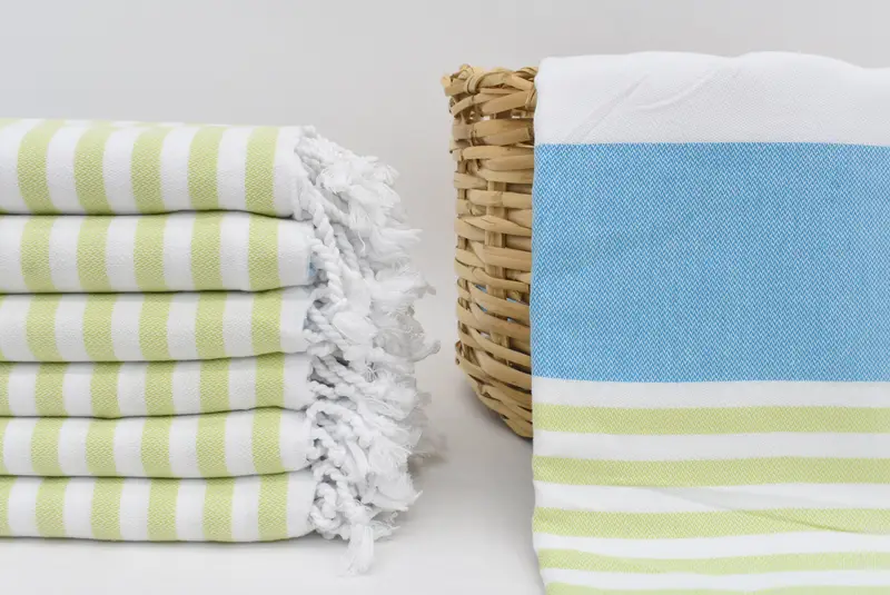 Personalized Bridesmaid Gift, Gift For Boyfriend, Absorbent towel, Gym Towel, Best Friend Gift, Turkish Beach Towel Bulk, 70x40 Cotton Striped Towel - 1