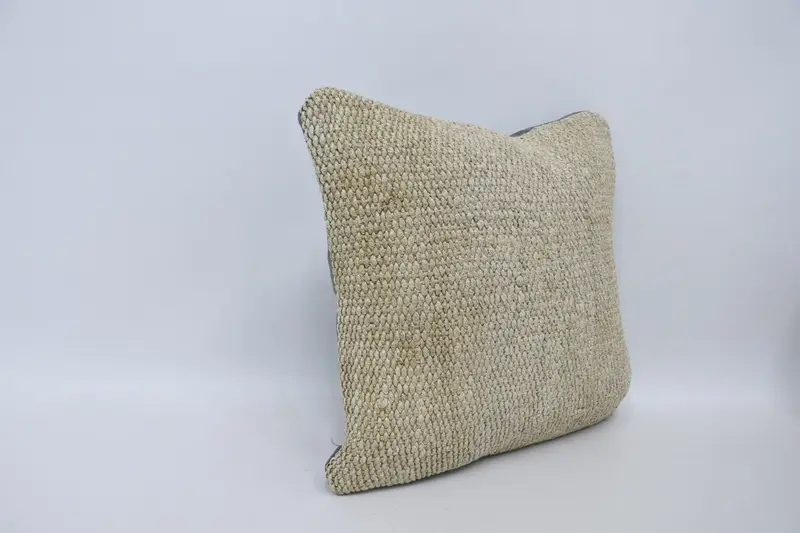 Home Decor Pillow, Nautical Throw Pillow Cover, 16x16 White Cushion, Christmas Cushion, Pillow for Couch, Boho Pillow Sham Cover, Cushion - 3