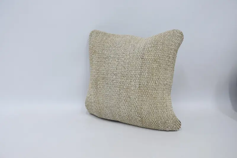 Home Decor Pillow, Nautical Throw Pillow Cover, 16x16 White Cushion, Christmas Cushion, Pillow for Couch, Boho Pillow Sham Cover, Cushion - 4