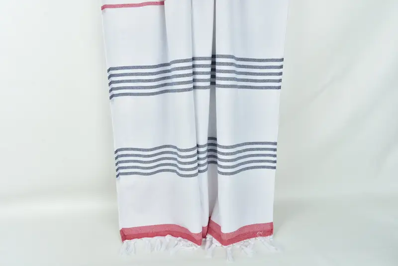 Turkish beach towel, 68x36 Cotton Striped Terry Towel, Yoga Towel, Bachelorette Party Gifts Bridesmaids, Welcome Wedding Gift, Sand-resistant towel - 8