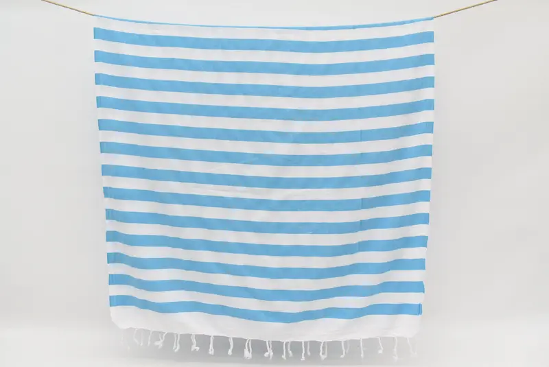 68x36 Cotton Striped Towel, Summer Gift, Personalized Gift For Her, Personalized Home Gift Wedding, Travel Towel, Travel towel, Custom Beach Towel - 8