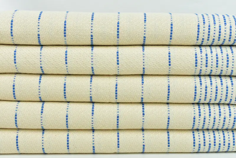 Erkek arkadaş için hediye, Türk çay havlu, 36x18 pamuklu çizgili tasarım havlu, monogramlanmış el havlu, kişiselleştirilmiş hediyeler, onun için hediyeler, spa havlu - 2